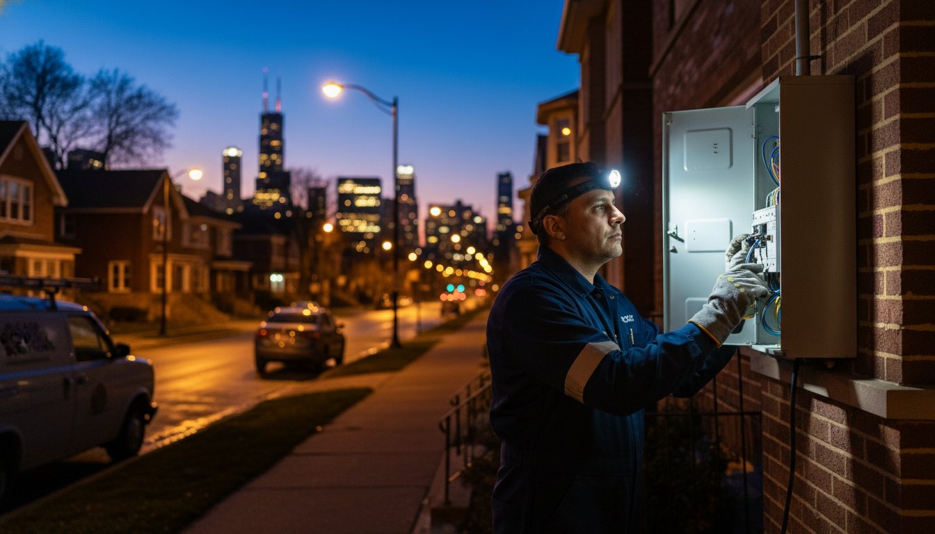 24/7 Emergency Electrician in Chicago: Fast Response for Home & Business